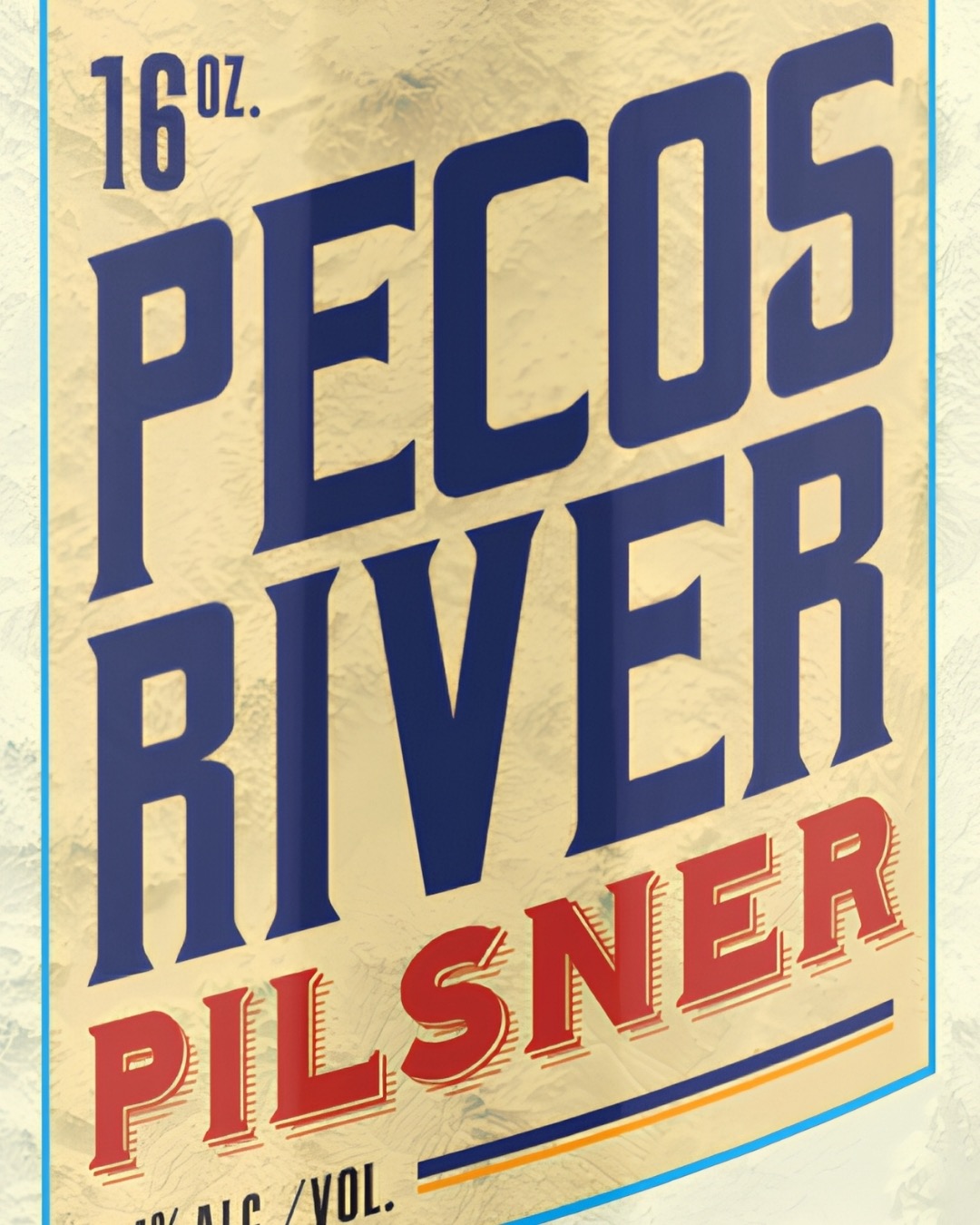 Pecos River Pilsner brewed by Beer Creek Brewing Company in Santa Fe, New Mexico