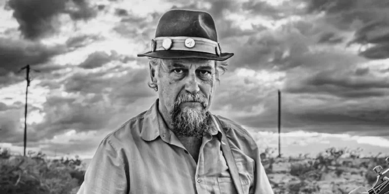 portrait of musician Bruce Salmon.